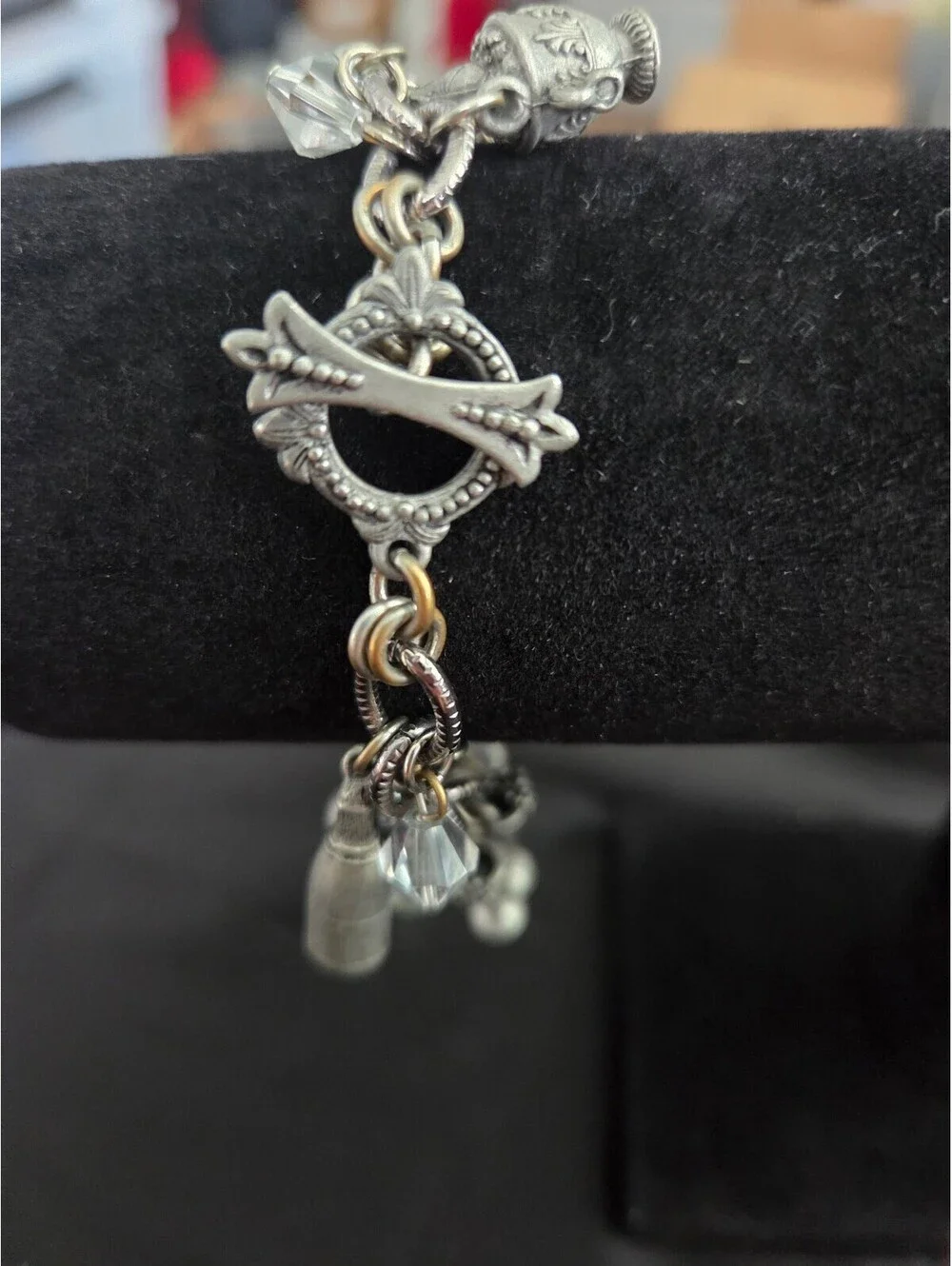 188. Silver Charm Bracelet